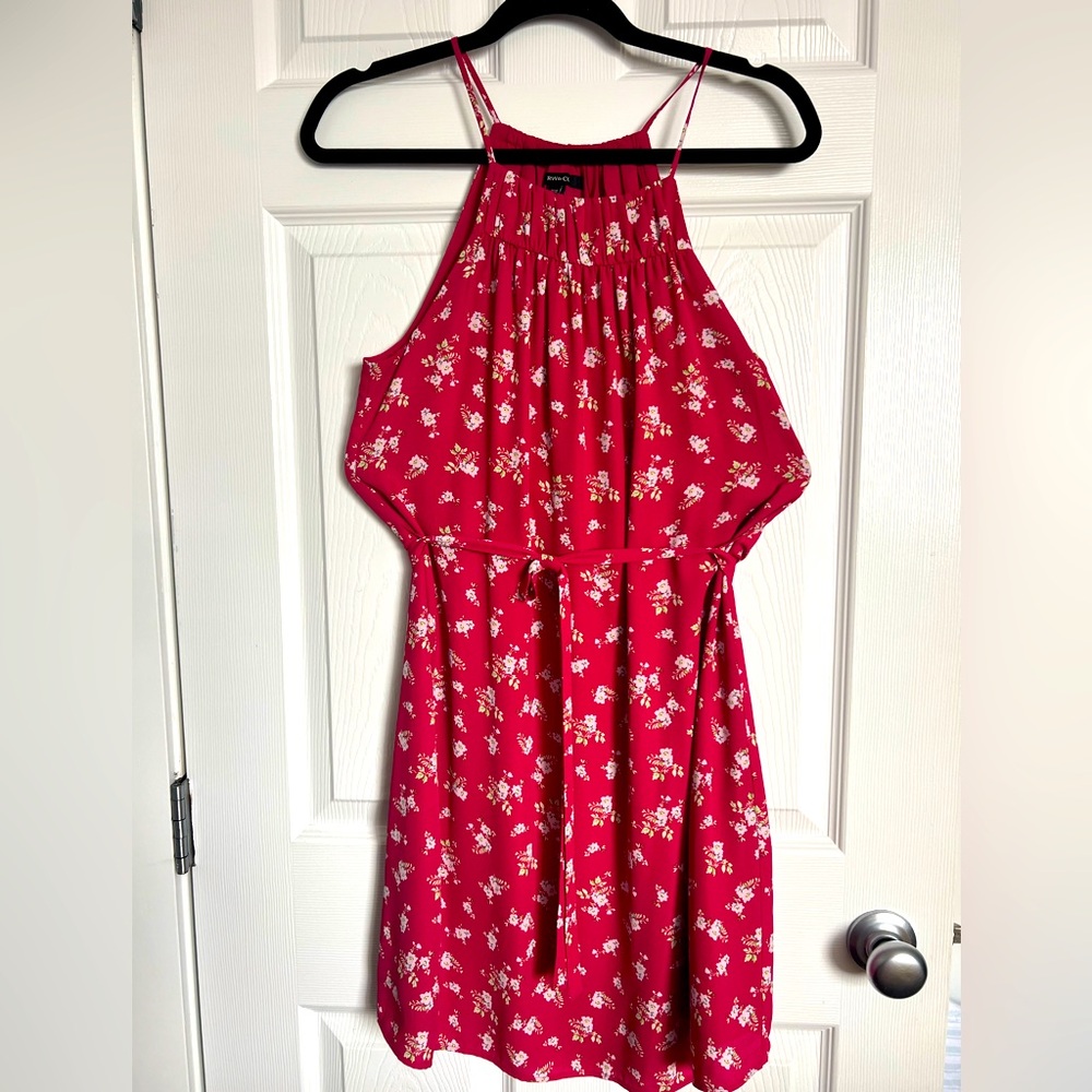 Rw&Co pink floral dress